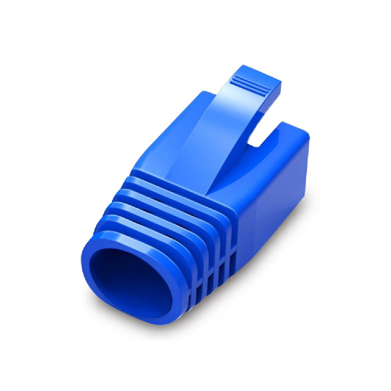 CAT5 CAT6 非穿透式 全透明 / 鐵殼水晶頭 / CAT5 CAT6 CAT7 RJ45 水晶頭保護套