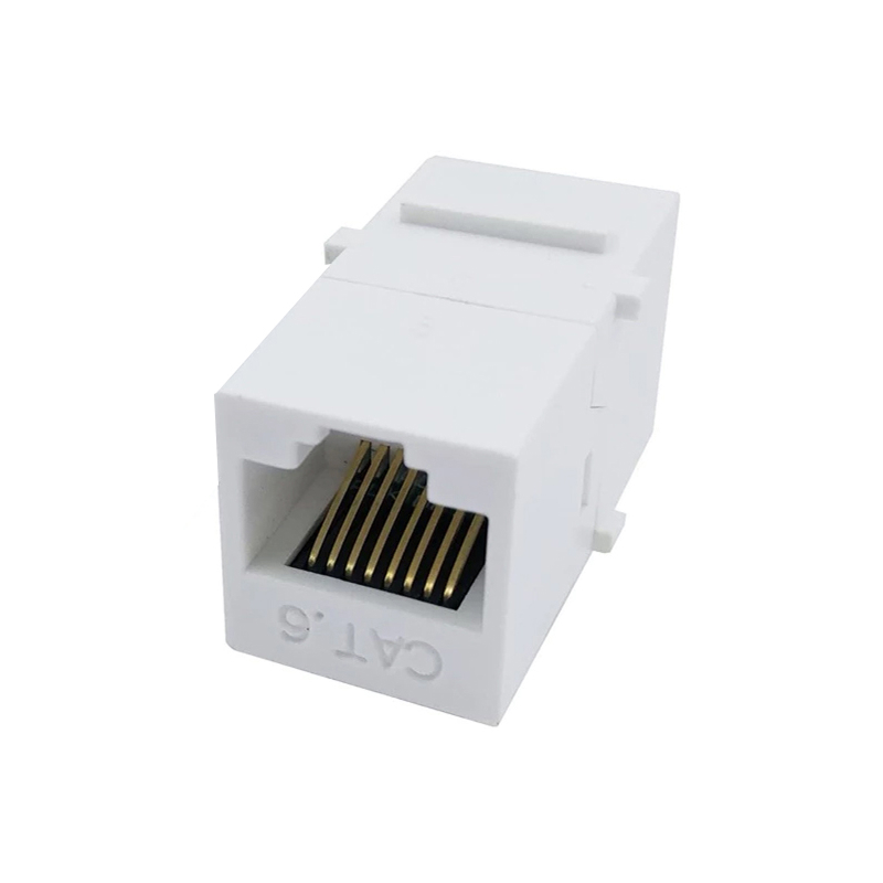 CAT6 網路塑料面板模塊 黑 / 白兩色