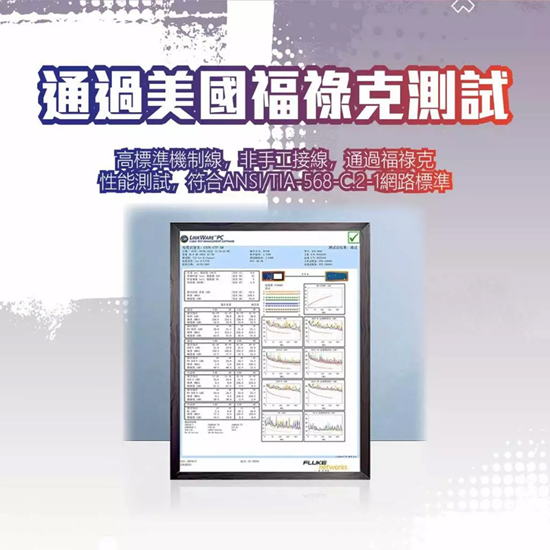 CAT8 系列 L080 (360 度彎頭) 高速網路線