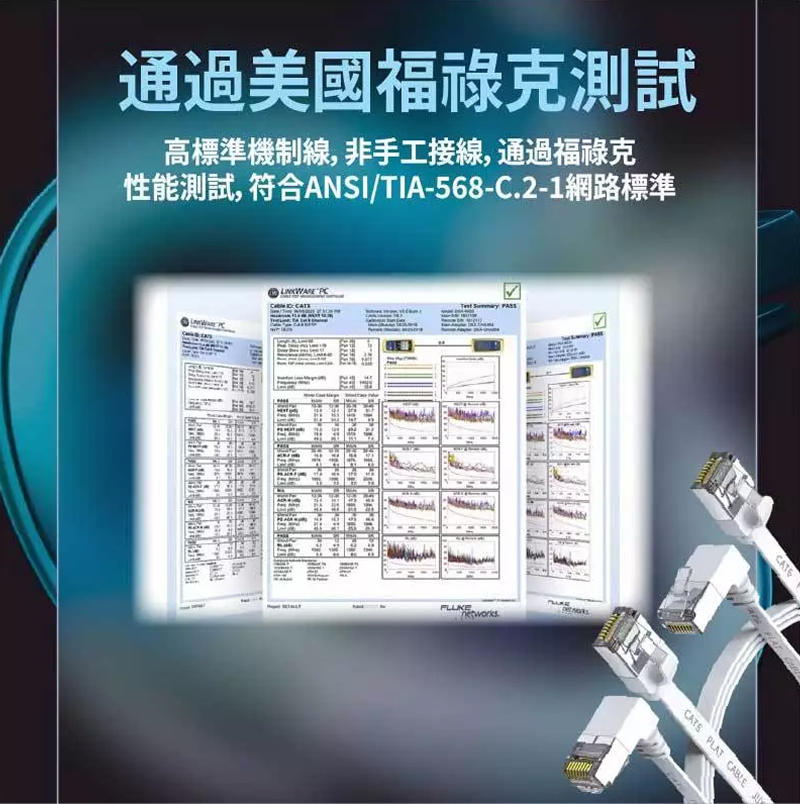CAT7 系列 CT7 (直頭) 高速網路線