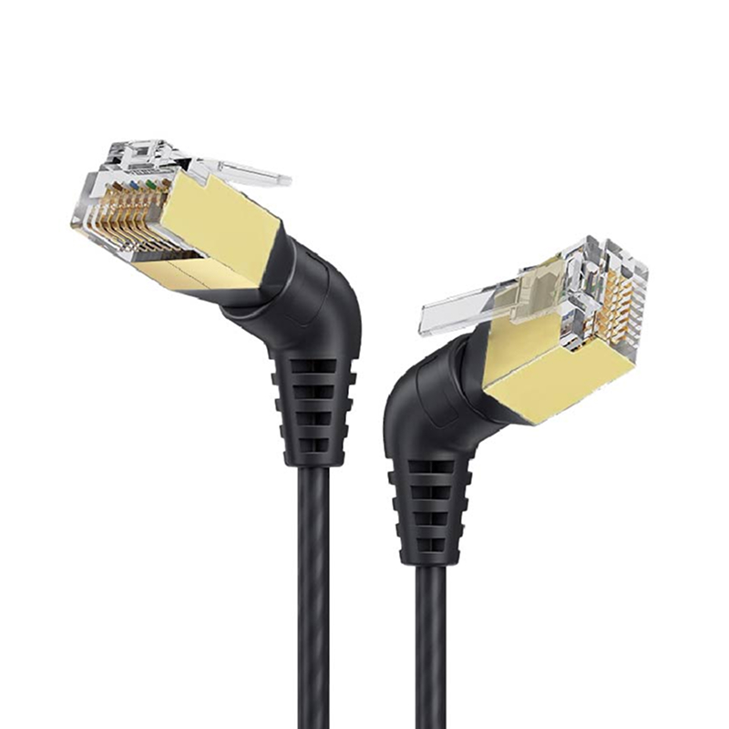 CAT8 系列 L080 (360 度彎頭) 高速網路線