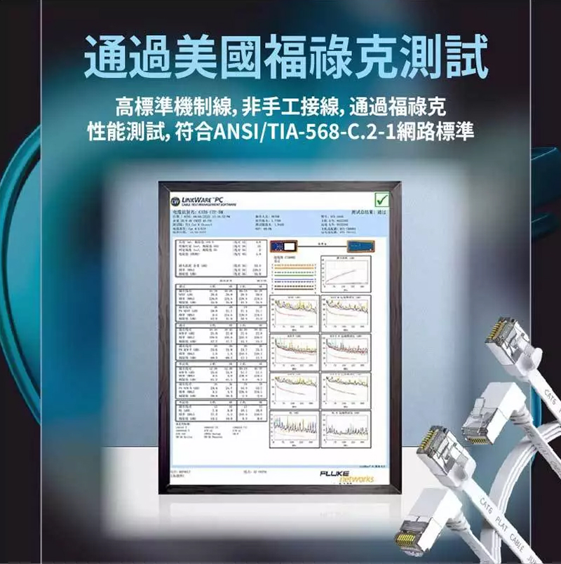 CAT7 系列 CT7 (直頭) 高速網路線